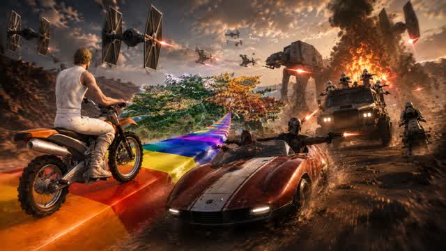 RAMP CARS — Fortnite Creative map