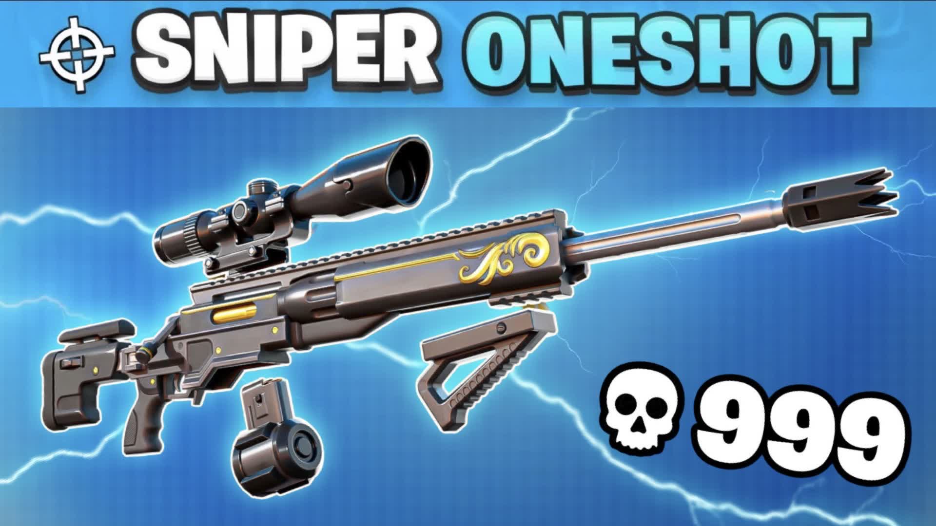 SNIPER ONE SHOT ALL SNIPERS🎯 RANKED — Fortnite Creative map