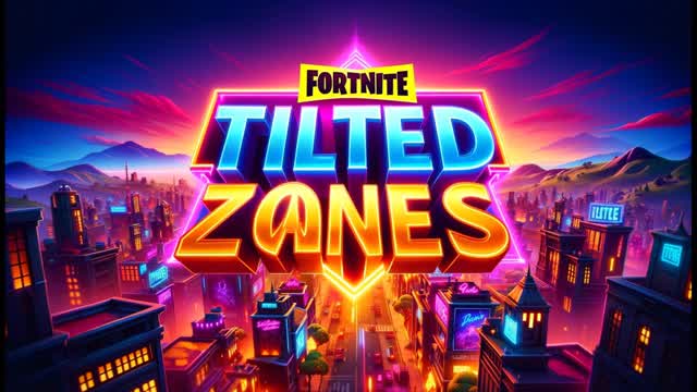 Tilted Zone Wars — Fortnite Creative map cover art