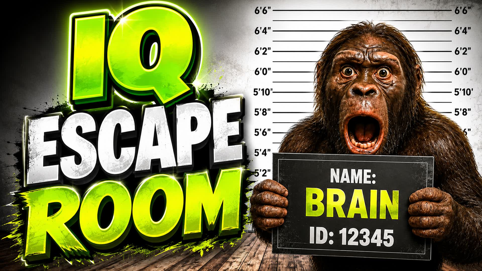 MEGA BRAIN 🧠 IQ ESCAPE — Fortnite Creative map