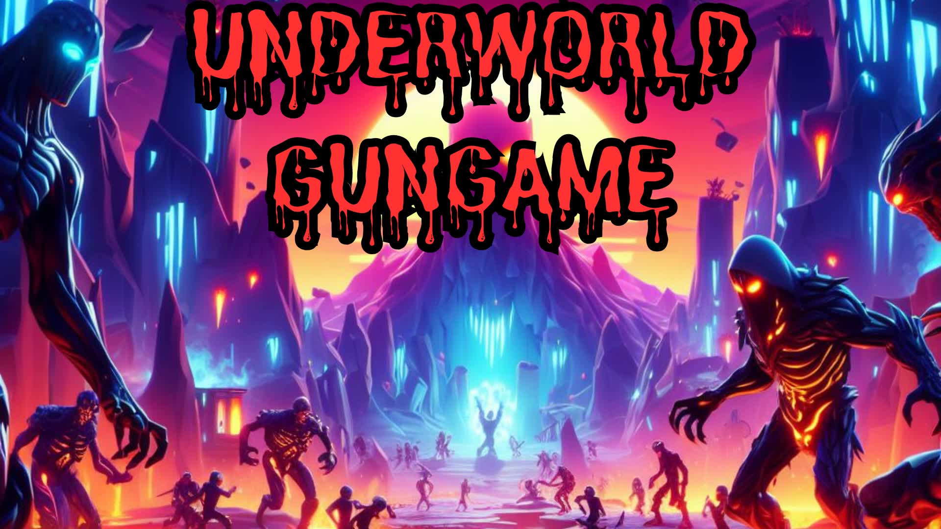 Underworld Gun Game! — Fortnite Creative map