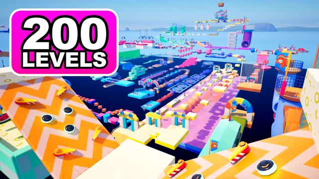 200 Levels OBBY! — Fortnite Creative map