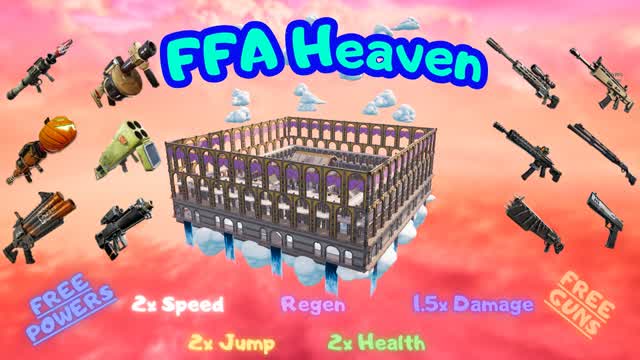 FFA Heaven — Fortnite Creative map cover art