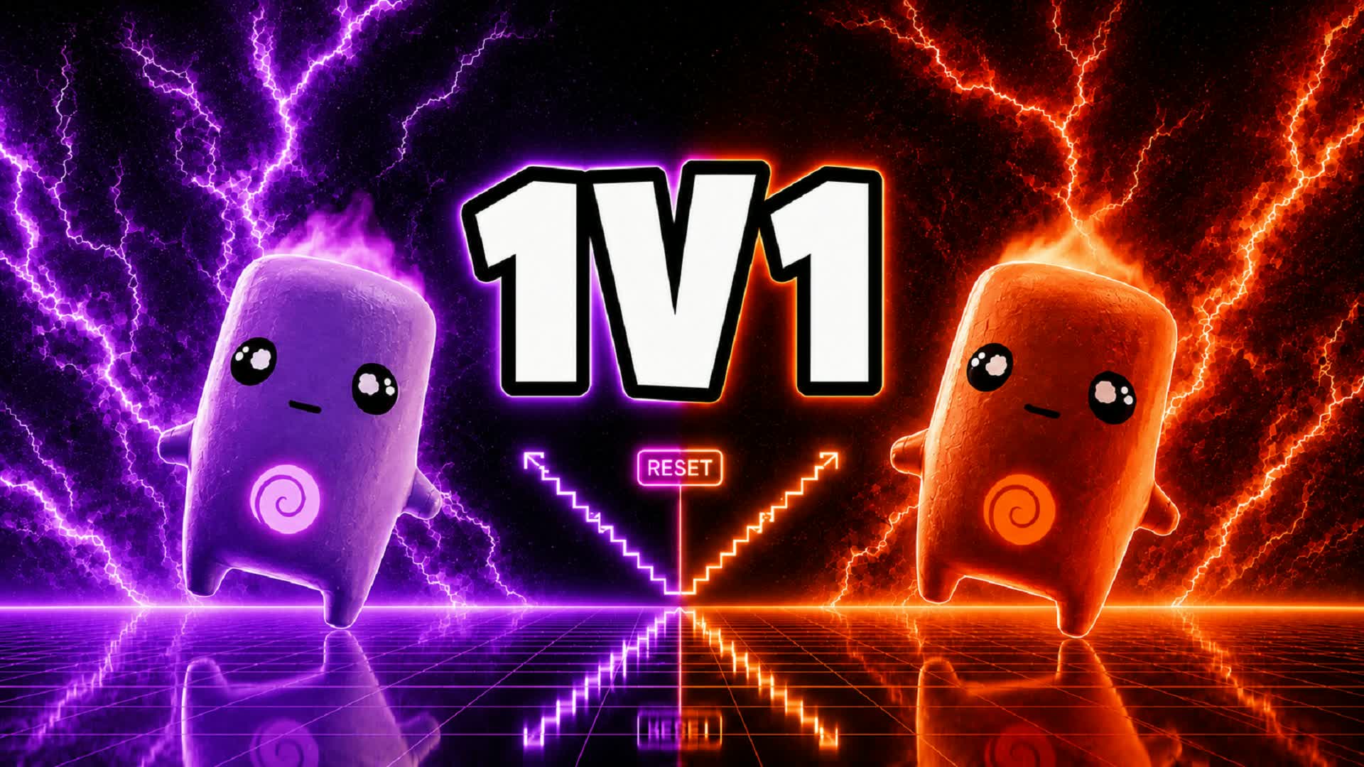 1v1 Build Fight [ZERO] — Fortnite Creative map