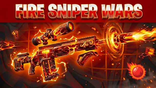 FIRE SNIPER WARS 🔥 — Fortnite Creative map