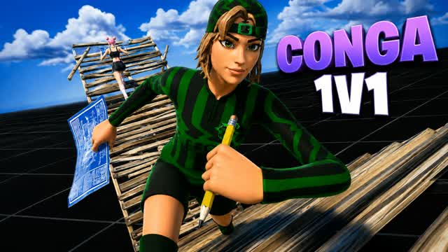Conga 1v1 Map (200 Pumps) — Fortnite Creative map