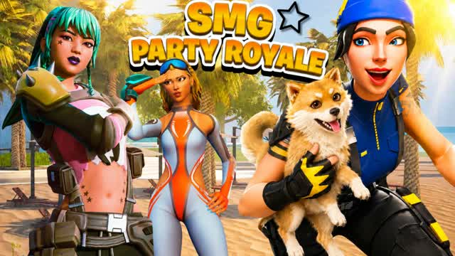 SMG Party Royal — Fortnite Creative map