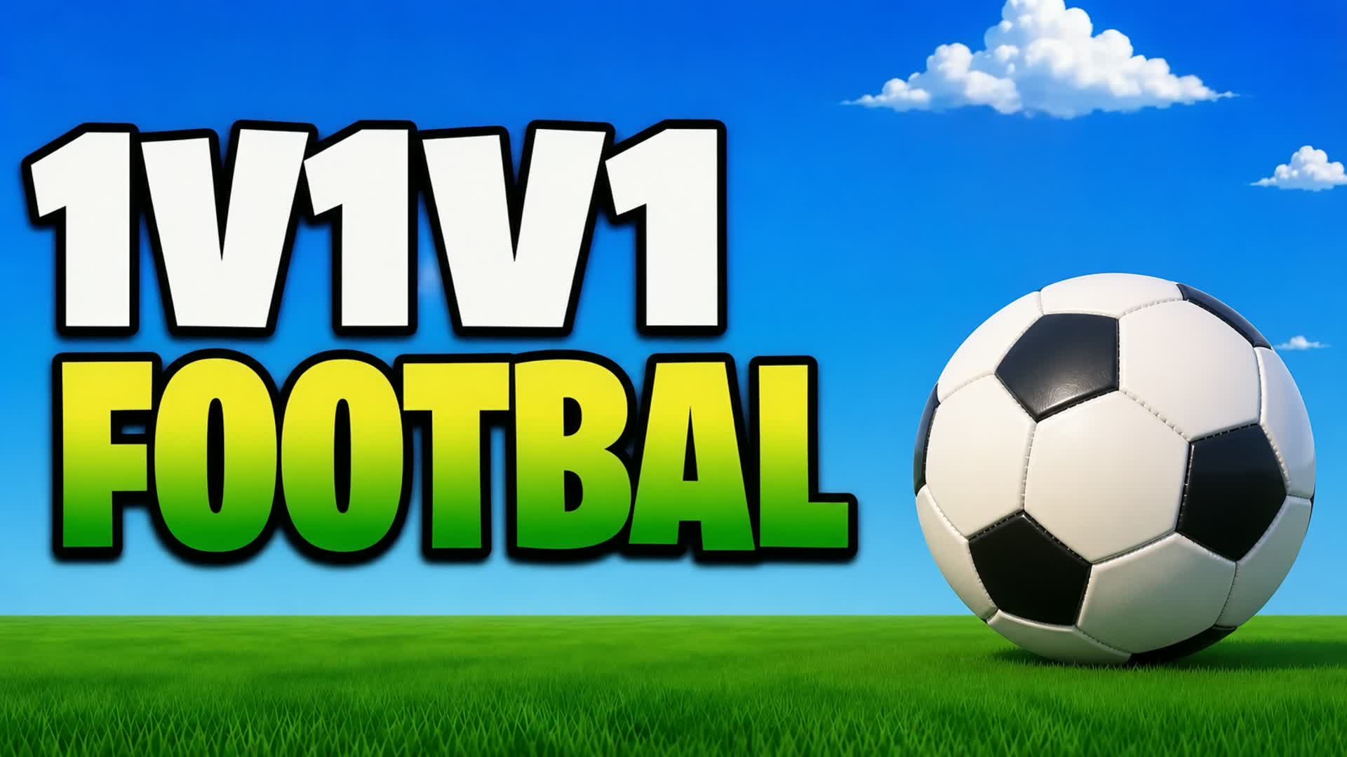 1V1V1 FO0TBAL — Fortnite Creative map