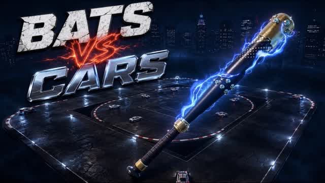 Bats Vs Cars (1v8) — Fortnite Creative map cover art