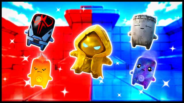 RED VS BLUE PRECISE FORCE 🔴🔵 — Fortnite Creative map