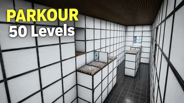 ⭐️ PARKOUR HARD 4333 [S5DY] ⭐️ — Fortnite Creative map
