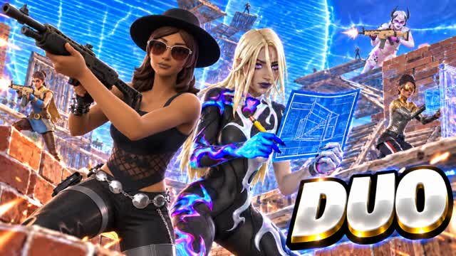 DUO ZONE WARS [LATEGAME] — Fortnite Creative map
