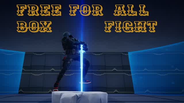 free for all box fight — Fortnite Creative map cover art