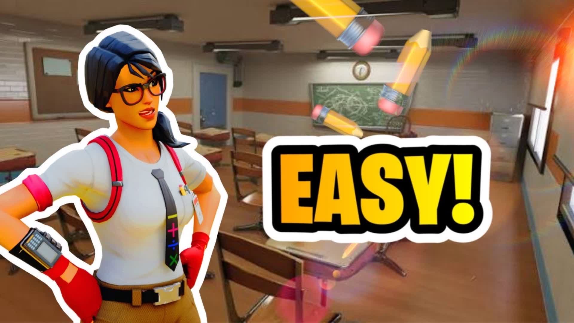 ✏️ESCAPE SCHOOL OBBY✏️ — Fortnite Creative map