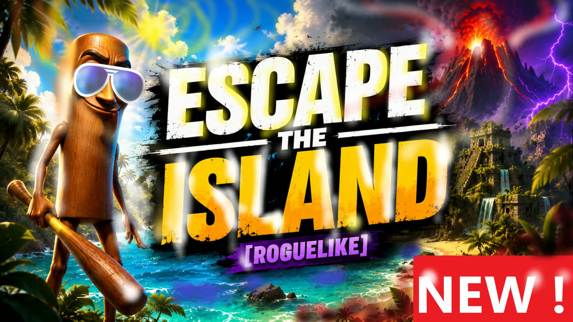 ESCAPE THE ISLAND [ROGUE-LIKE] — Fortnite Creative map