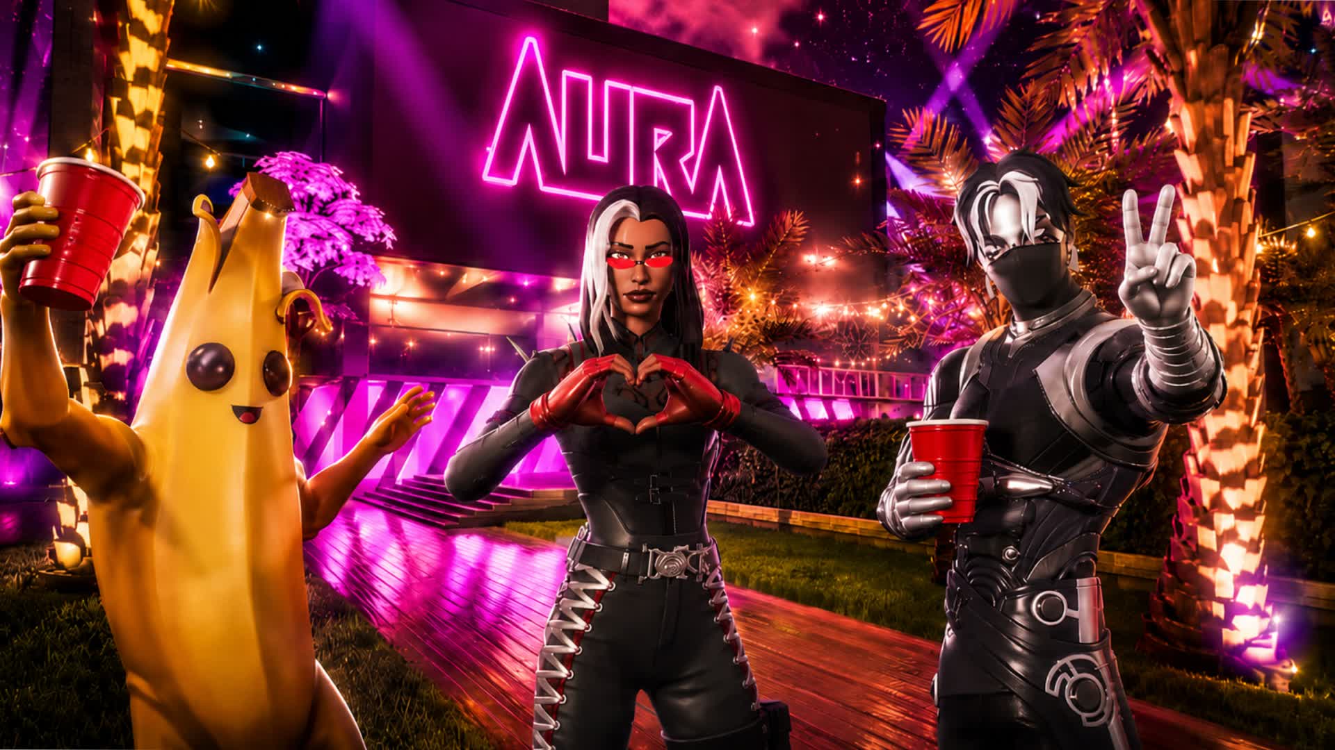 AURA CLUB — Fortnite Creative map