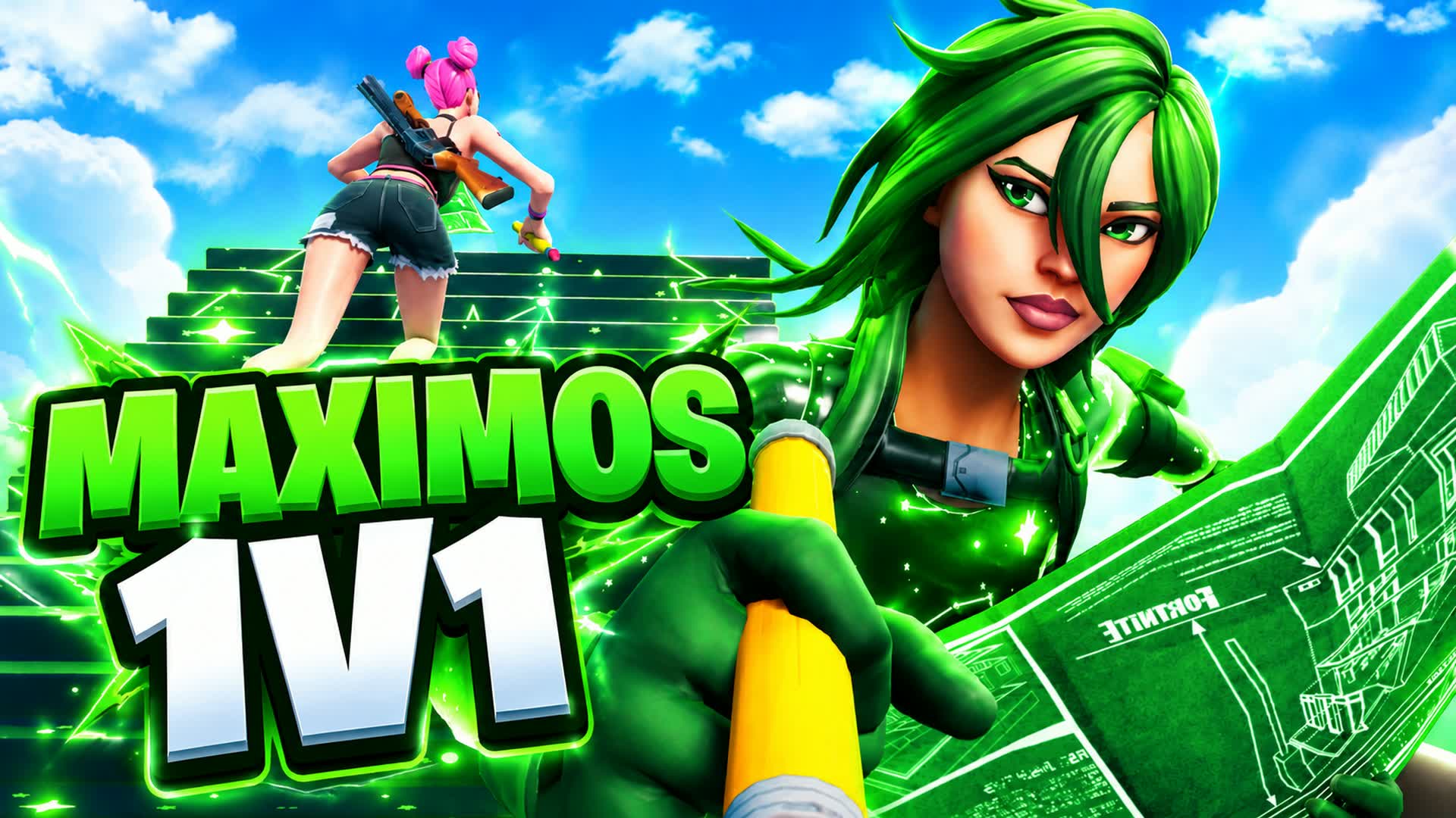 1V1 MAX — Fortnite Creative map