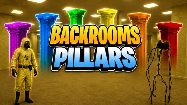 The Backrooms Pillars🔥 — Fortnite Creative map