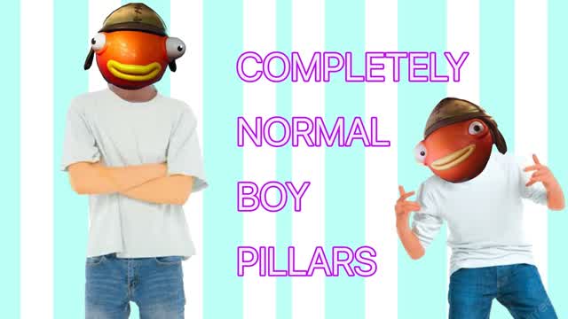 completely normal boy pillars (tuff) — Fortnite Creative map