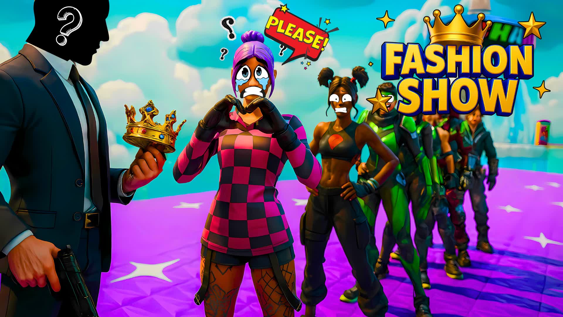FASHION SHOW SKY 🪄👗👔👖 — Fortnite Creative map