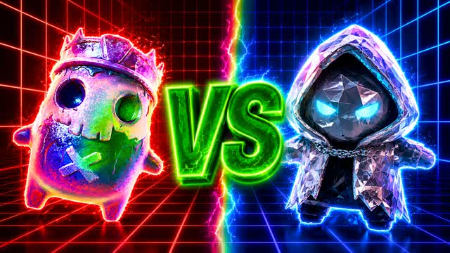 RARER RED VS BLUE 🔴🔵 — Fortnite Creative map
