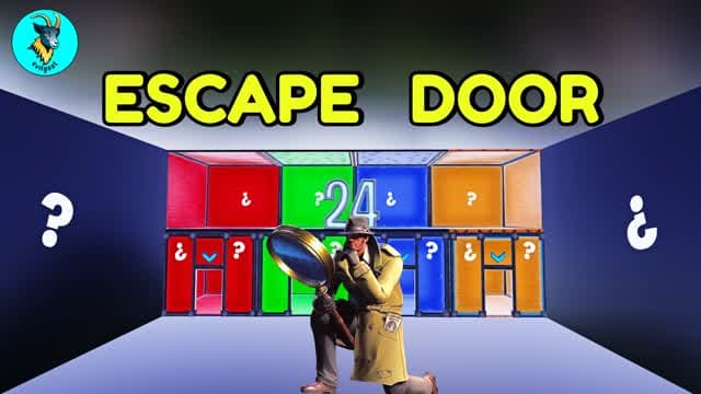 Escape Door — Fortnite Creative map cover art