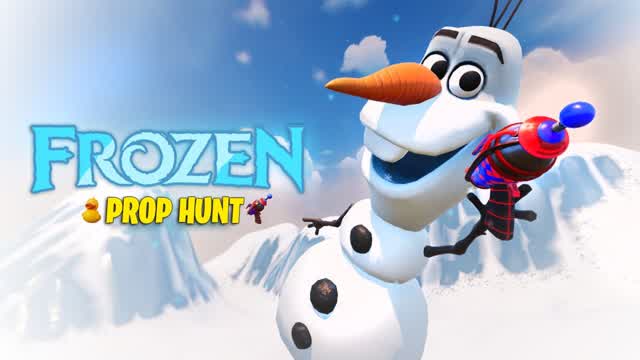 ☃️ FROZEN PROP HUNT🎄 — Fortnite Creative map cover art