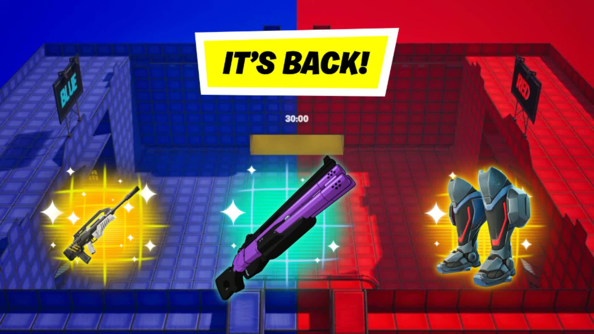 ULTIME RED VS BLUE — Fortnite Creative map