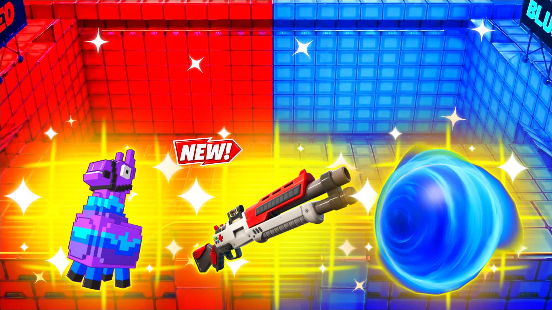 RED VS BLUE AIRFLOW 🔴🔵 — Fortnite Creative map