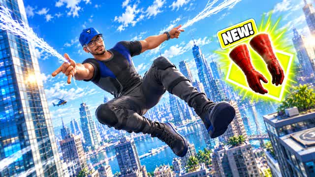 🎯SPIDER SUPER WORLD GUN GAME [][]!😎 — Fortnite Creative map