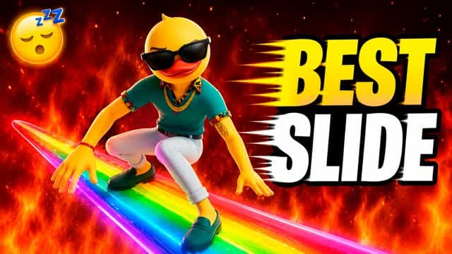 Best Slide and Relax 🚀😴 — Fortnite Creative map cover art