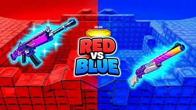 🔴🔵SUPER RED VS BLUE🔴🔵⁶⁷ — Fortnite Creative map