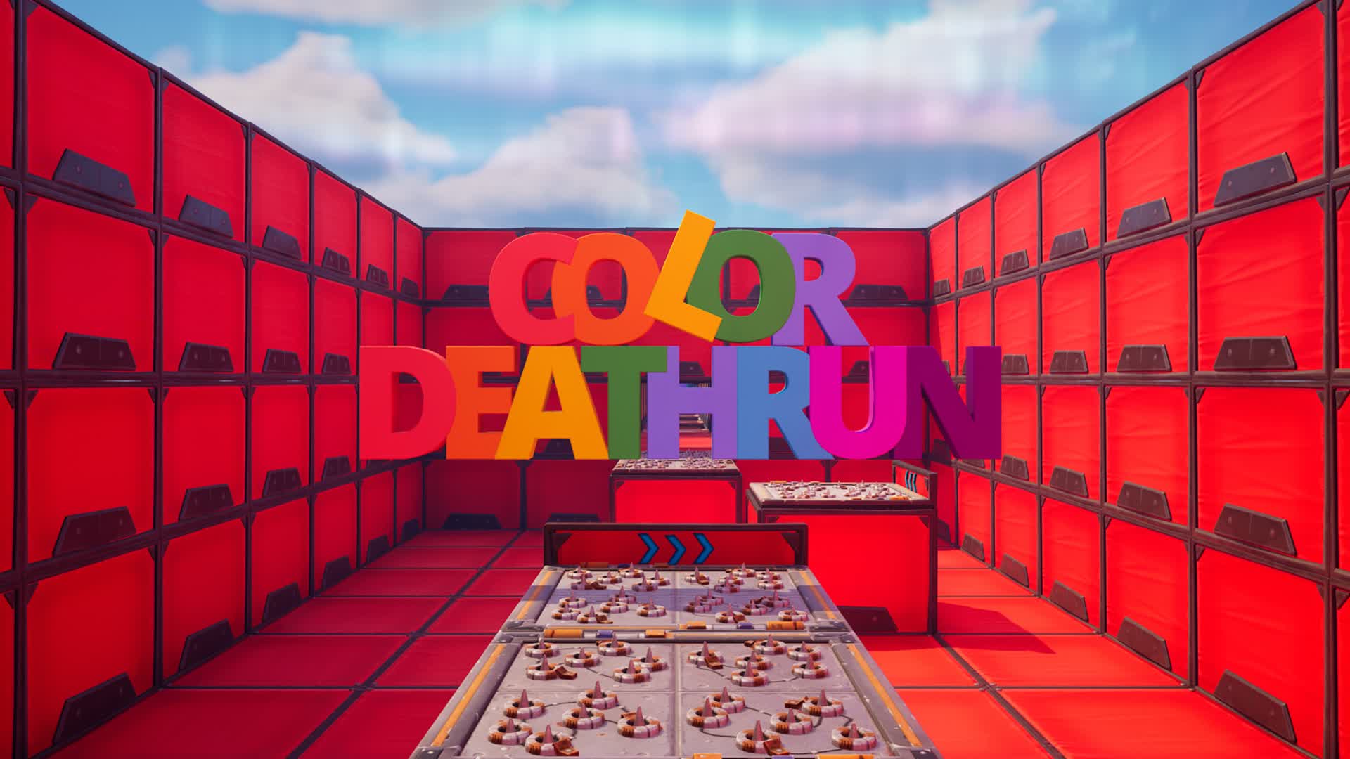 D1: Color Deathrun / EN — Fortnite Creative map