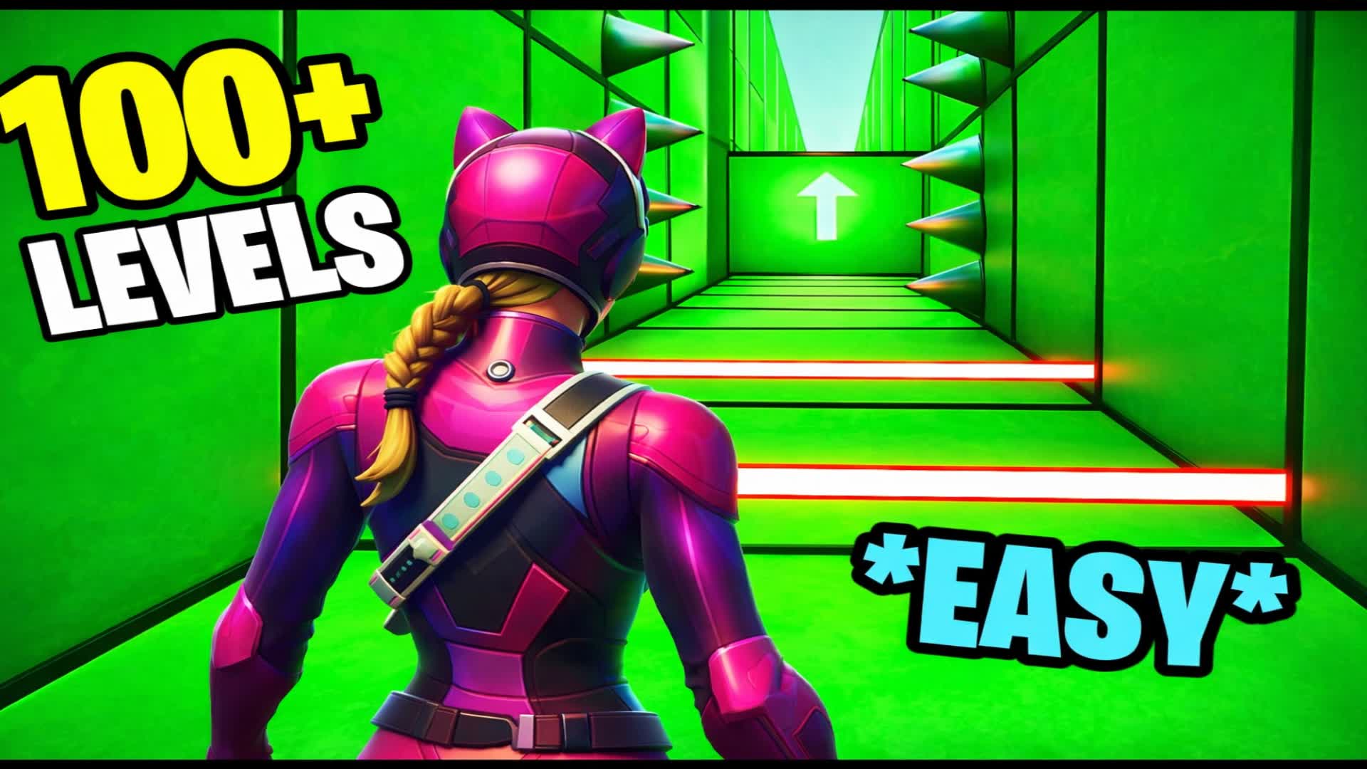 Easy Parkour 100+ — Fortnite Creative map
