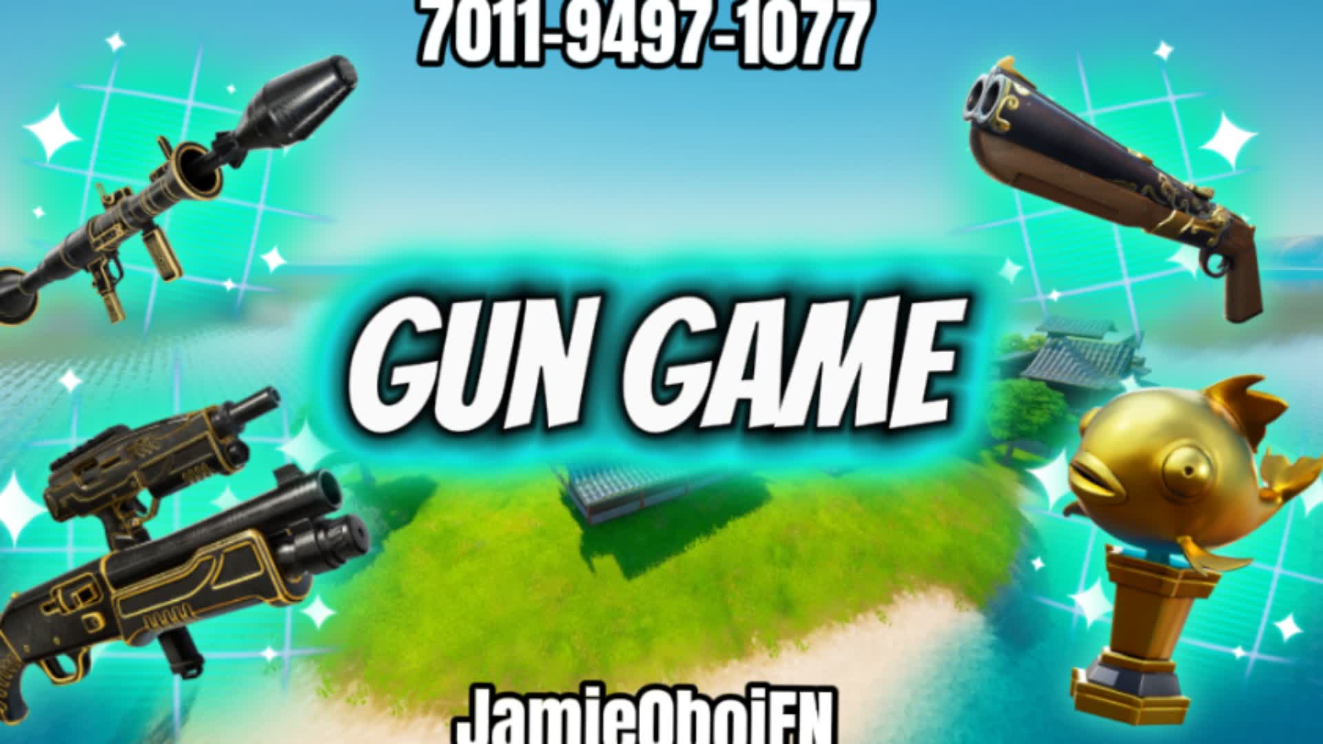 Gun Game — Fortnite Creative map