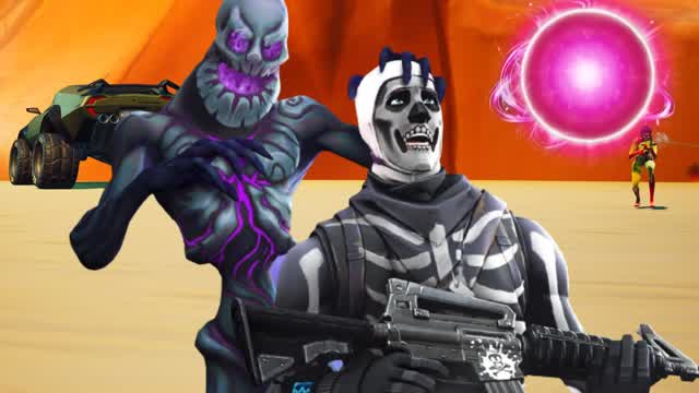 🧟 ZOMBIES DESERT ⭐ — Fortnite Creative map