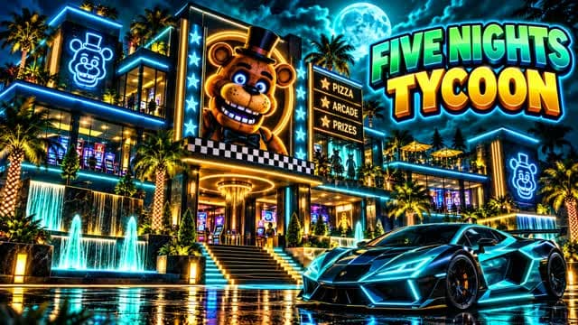 FNAF TYCOON [FIVE NIGHTS] — Fortnite Creative map cover art