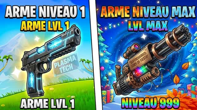 UNC GUN GAME — Fortnite Creative map