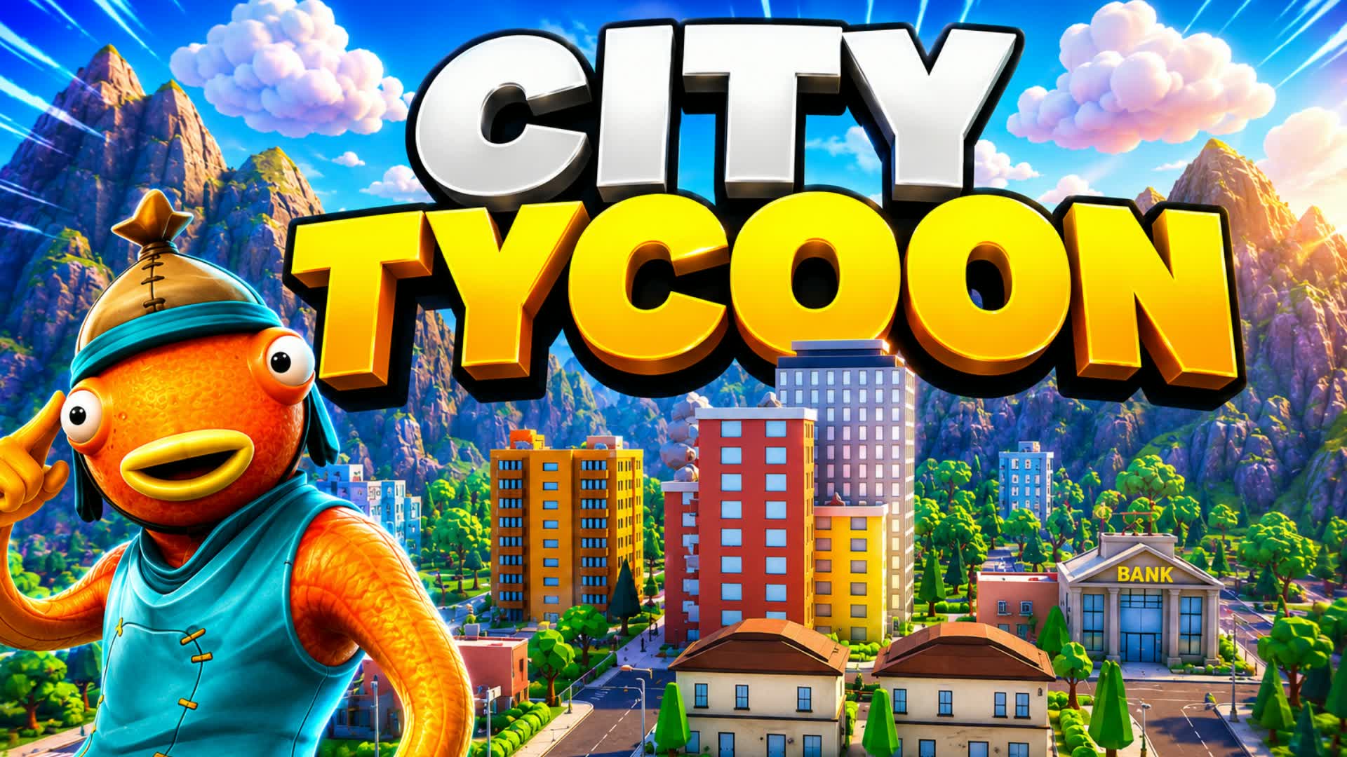 New Tycoon City — Fortnite Creative map