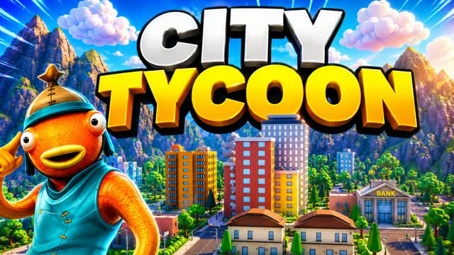 New Tycoon City — Fortnite Creative map cover art