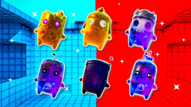 RVB RED VS BLUE GANG GANG B4 f life — Fortnite Creative map