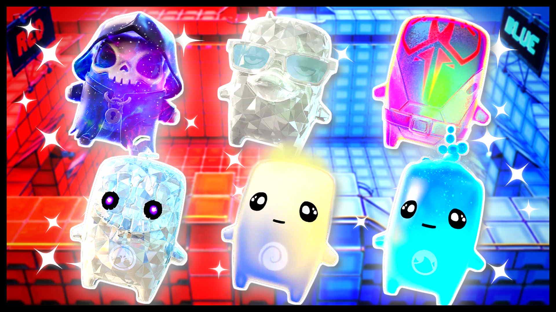 RED VS BLUE TURBO GRID 🔴🔵 — Fortnite Creative map