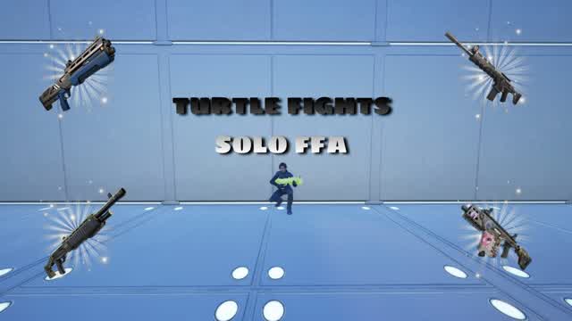 PAULELSON TURTLE FIGHTS FFA​​​📦​ — Fortnite Creative map cover art