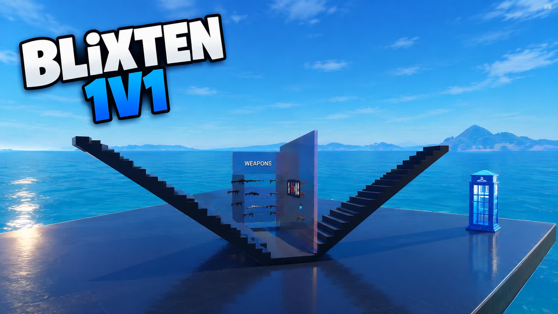 BlixTen 1v1! — Fortnite Creative map