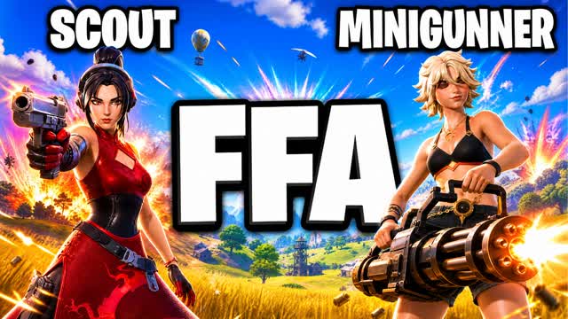 AIRSOFT SIMULATOR FFA — Fortnite Creative map cover art