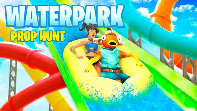 Waterpark PROP HUNT 🌊 — Fortnite Creative map