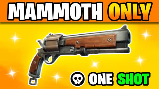 MAMMOTH ONLY ONE SHOT — Fortnite Creative map cover art