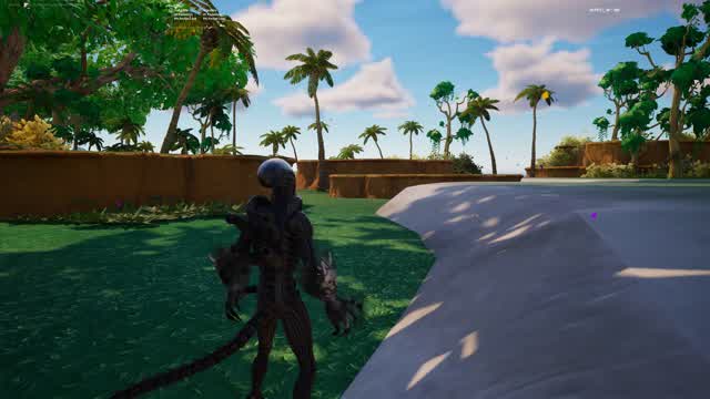 THE HUNTING GROUNDS — Fortnite Creative map cover art