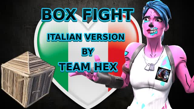 BOX FIGHT RESPAWN TEAM HEX — Fortnite Creative map cover art