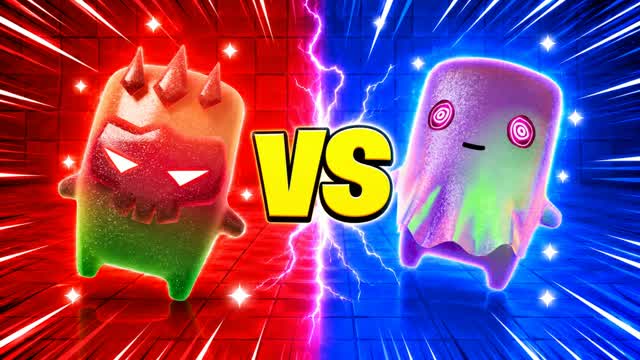 🔴🔵 RVB SPRITES RED VS BLUE FIGHTS — Fortnite Creative map cover art